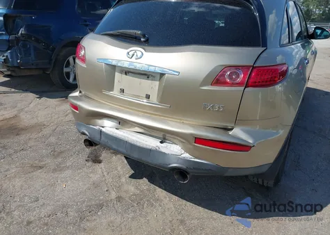 2004 Infiniti Fx35 z USA, uszkodzony, nr VIN JNRAS08WX4X216426